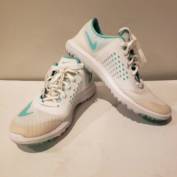 Nike Shoes Nike Fitsole Running Shoes Womens Colors Whitegreen